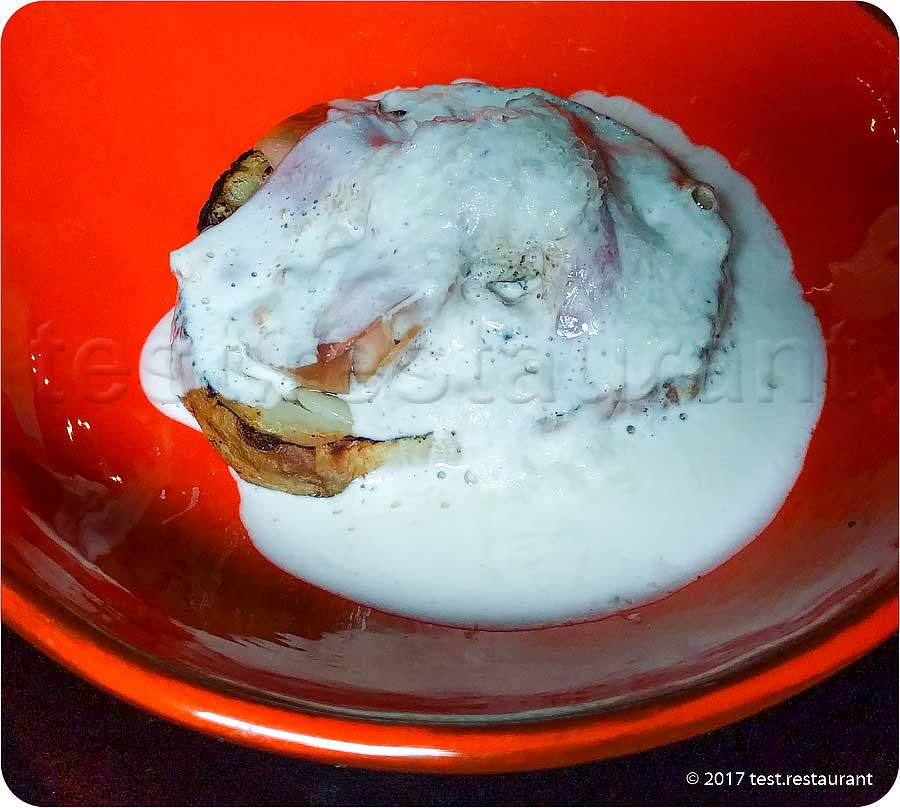 `Картофель из печи с икрой сига` в `Северяне` - фото блюда