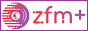 Логотип онлайн радио ZFM+ / Захід ФМ+