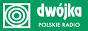 Радио логотип Polskie Radio. Dwojka