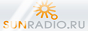 Радио логотип Sun Radio - Black