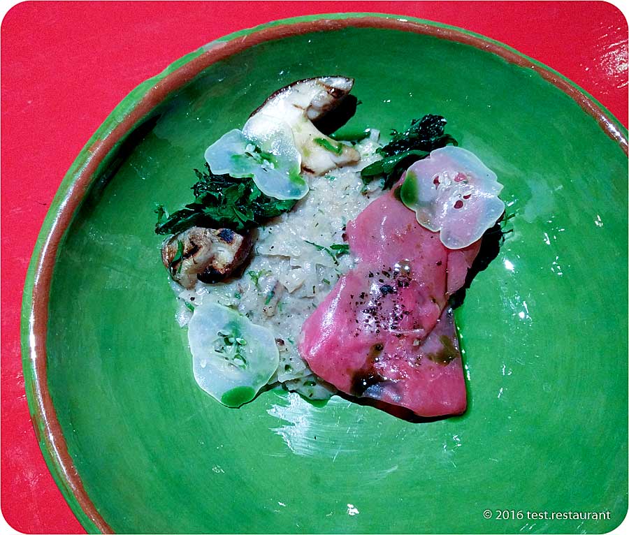 `Картофельная каша с белыми грибами` в ресторан `Северяне` - фото посетителя 1
