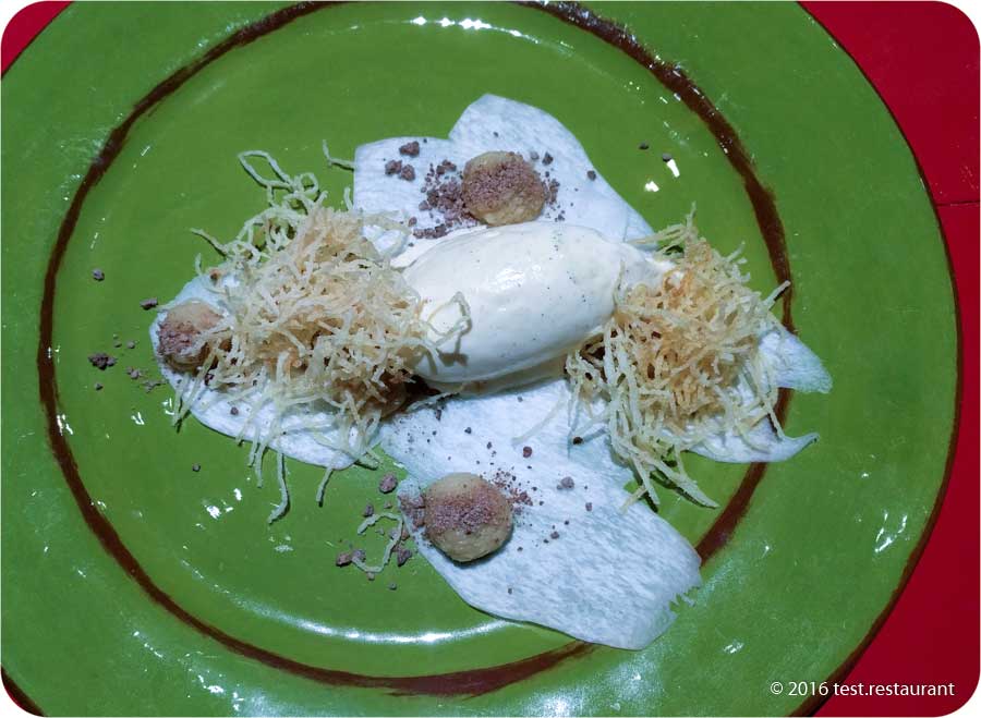 `Белый шоколад и белые грибы` в ресторан `Северяне`
