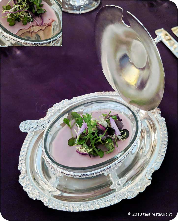 `Террин из фуагра с вишневым желе` в ресторане `30` - фото посетителя 1