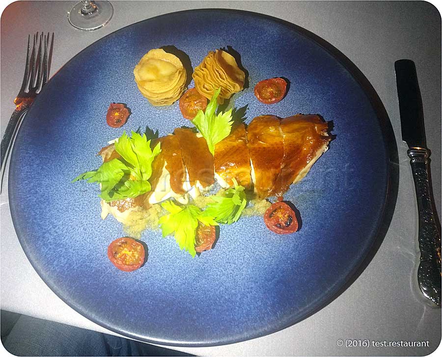 `Хрустящая курица с соусом «имбирь»` в `Турандот` - фото блюда