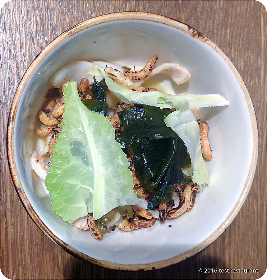 `Кальмары, бер блан и жареный рис` в ресторан `15 Kitchen+Bar` - фото посетителя 1