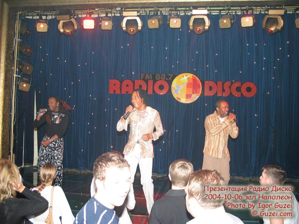 Londonbeat - Презентация Радио Диско (Москва, банкетный зал Наполеон) 2004-10-06 23:20:00