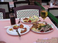 Пример ужина в отеле Каплан Парадайз Kaplan Paradise - фото