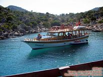 Купание на экскурсии Затонувший город Турция Turkey - фото
