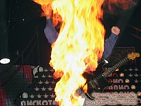 Chris Norman в огне - фото