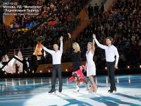 Александр Жулин, Татьяна Навка, Ирина Лобачёва и Илья Авербух - фото