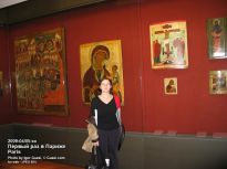 Русские и греческие иконы в Лувре - фото