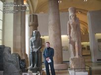 В Египетском зале Лувра - фото