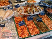 Парижский рыбный рынок - фото