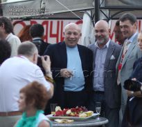 Александр Полесицкий, Сергей Кожевников и Юрий Костин - фото