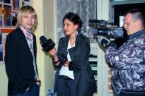 Делегация Пензы берет интервью у Романа Лобашова (ТВЦ) - фото