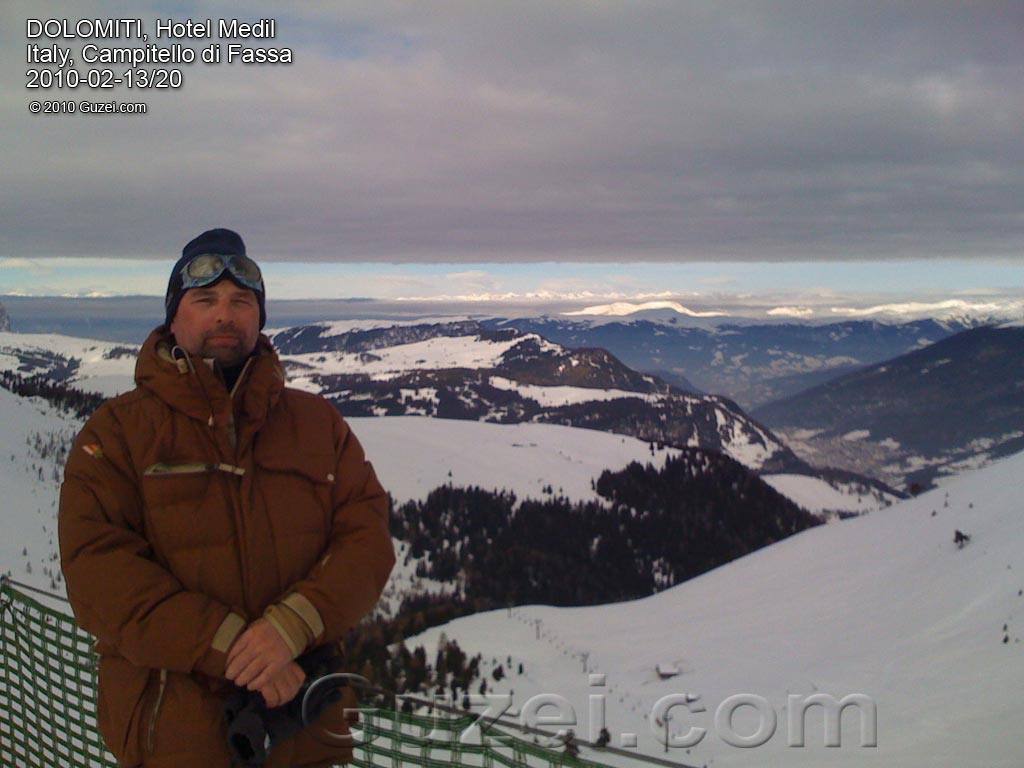 Ciampinoi - Горные лыжи в Италии 2010 (Италия, Кампителло ди Фасса) 2010-02-17 09:51:59