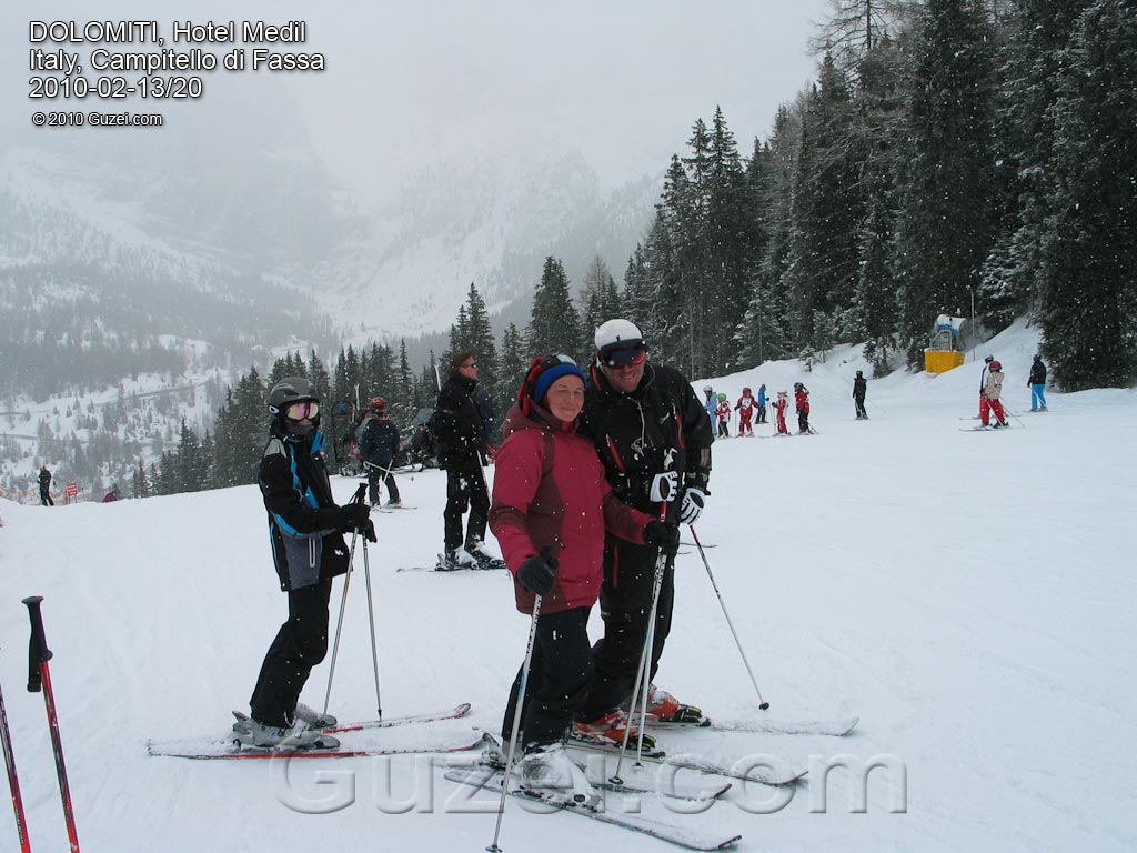 Татьяна Гузей и Даниэле - Горные лыжи в Италии 2010 (Италия, Кампителло ди Фасса) 2010-02-18 11:58:30