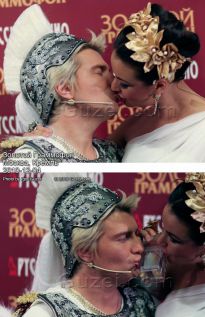Николай Басков и Оксана Фёдорова целуются и так и сяк - фото