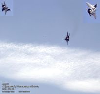 F-15 в подмосковном небе - фото