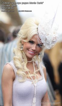 Светлана Недялкова - лицо скачек Гран-при радио Монте-Карло 2012 - фото