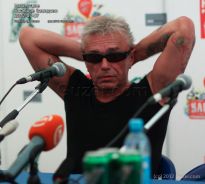 Константин Кинчев на пресс-конференции - фото