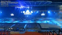 Зал СК Олимпийский примерно за час до начала - фото