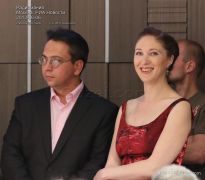 Александр Лавров и Лилия Власова, ведущие 
