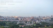 Вид на Москву со смотровой площадки Воробьёвых гор - фото