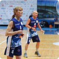 Светлана Журова на баскетбольной площадке - фото