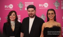 Актёры дубляжа: Карен Арутюнов, Дарья Блохина и Татьяна Шитова - фото