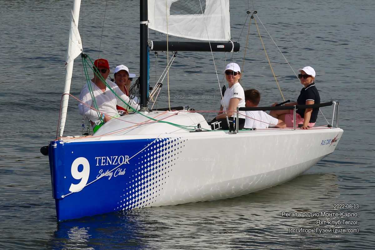 Лодка №9 клуба Тензор - Регата Радио Monte Carlo (Tenzor Sailing Club) 2022-08-13 14:54:26
