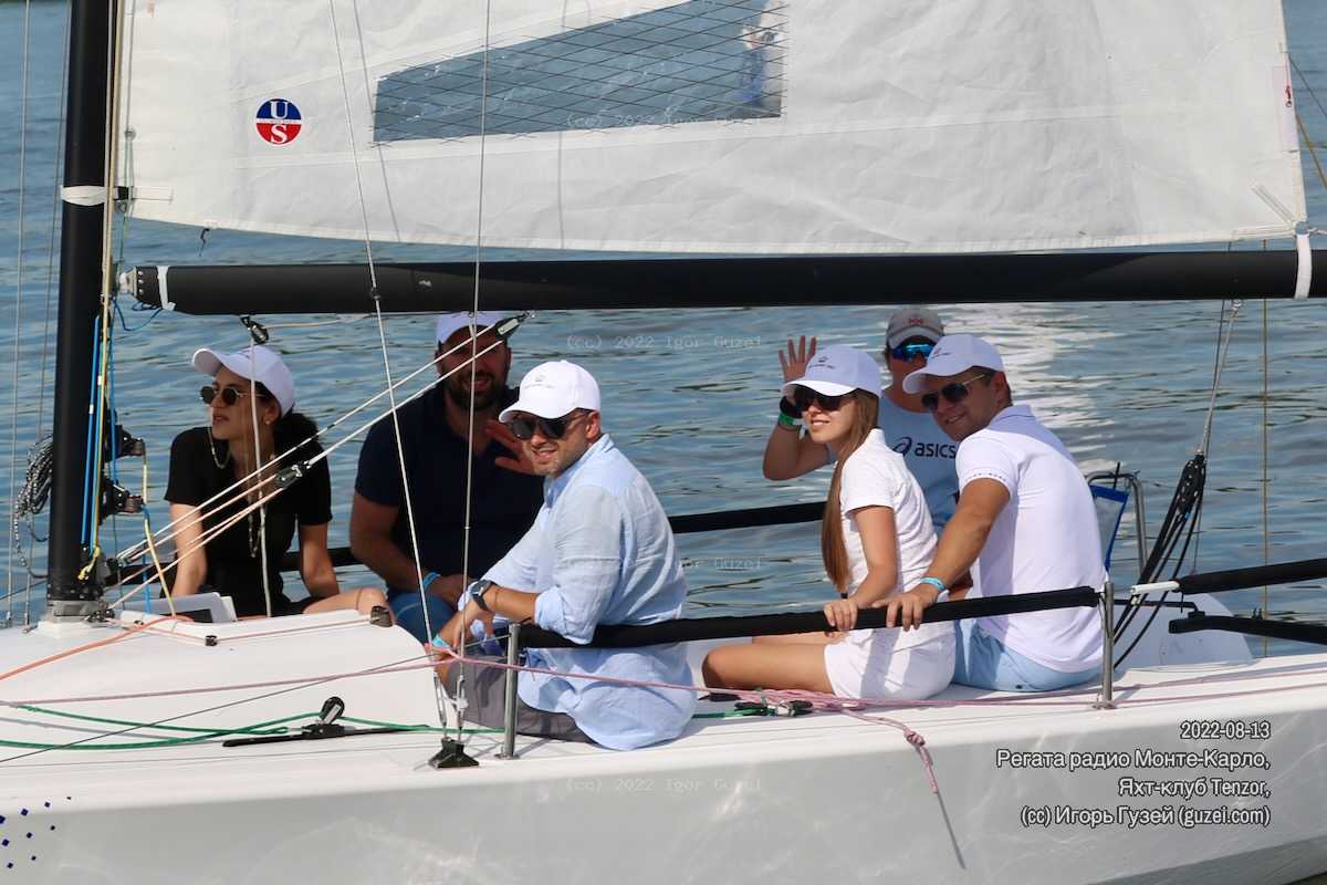 Привет экипажу лодки Альфа-банка №7! - Регата Радио Monte Carlo (Tenzor Sailing Club) 2022-08-13 14:55:14