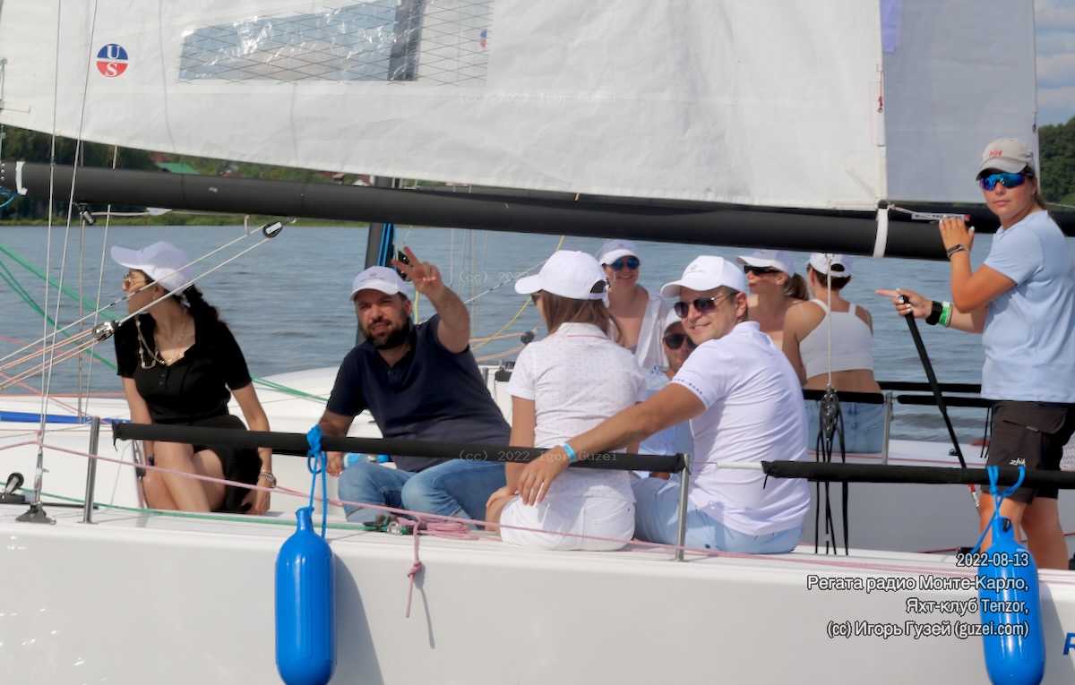 Яхта №7 после первой гонки - Регата Радио Monte Carlo (Tenzor Sailing Club) 2022-08-13 15:27:32
